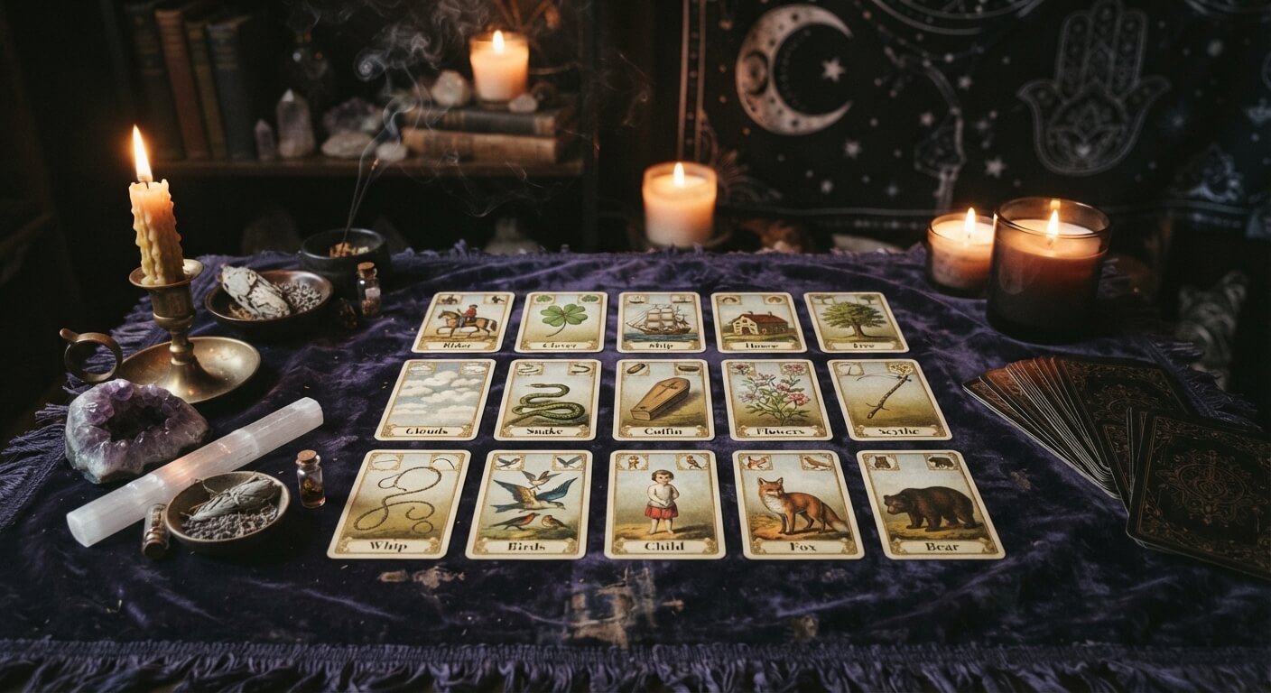 ASTELLA- Lenormand Karten: Die Sprache der kleinen Symbole