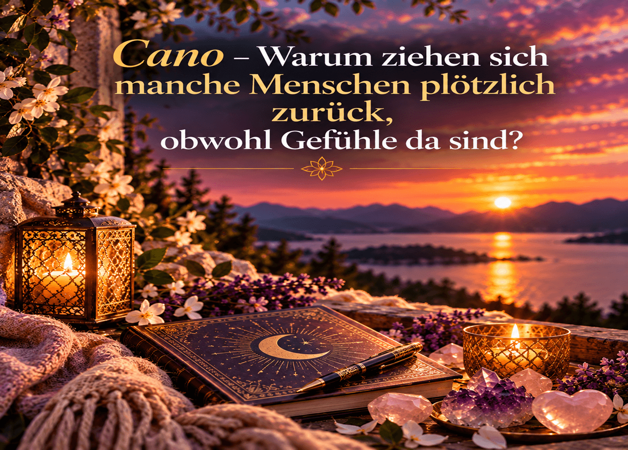 Cano - Warum ziehen sich manche Menschen plötzlich zurück, obwohl Gefühle da sind?