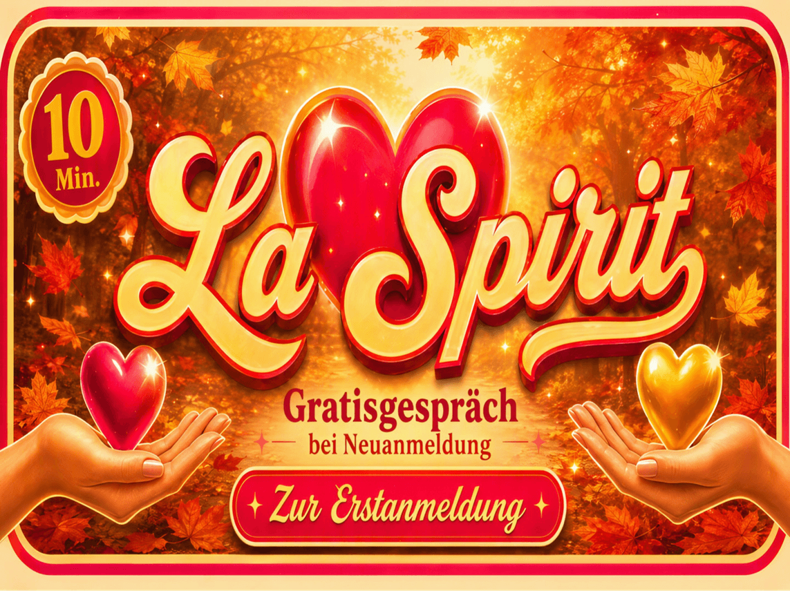 Anmelden und Gratisgespräch nutzen: Spirituelle Beratung von La Spirit